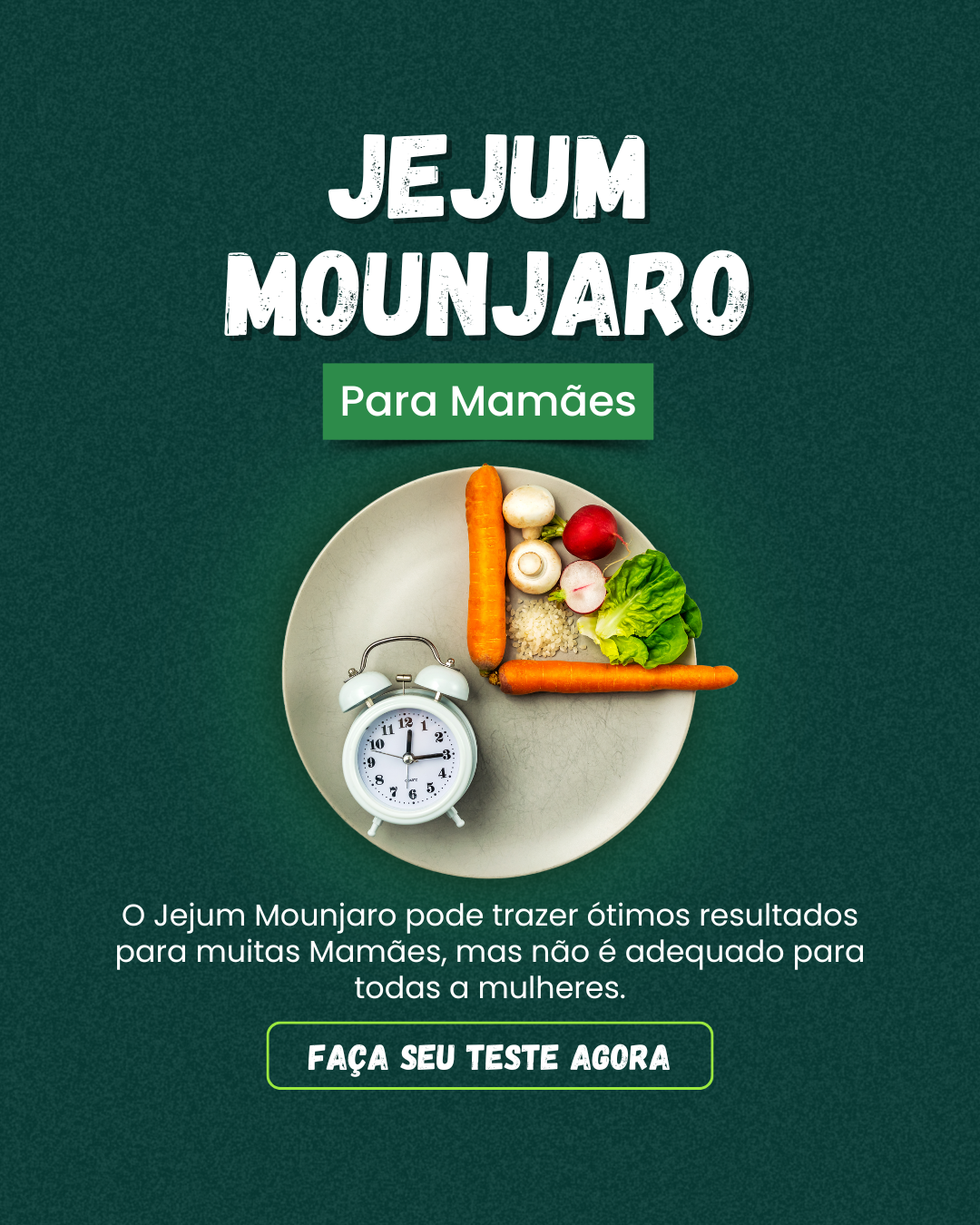 Jejum Mounjaro Caseiro para Mães